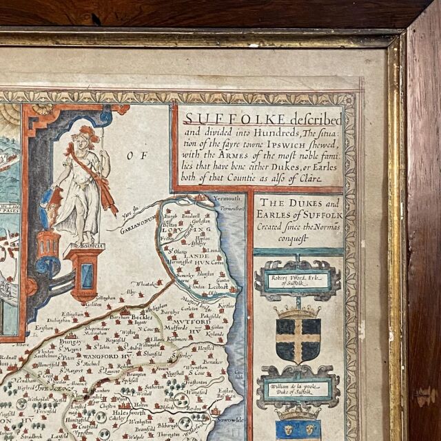 イギリス 18世紀 ペーパー 地図
