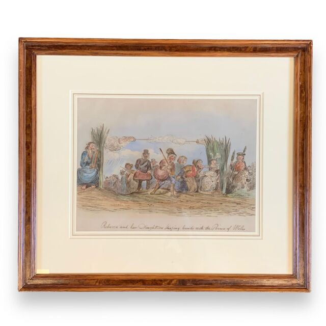 イギリス 19世紀 ペーパー John Leech ジョン リーチ 絵画 EC-14859