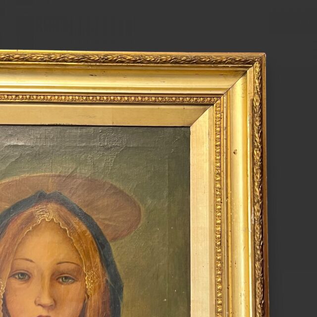 ヨーロッパ 1800年代 キャンバス 絵画