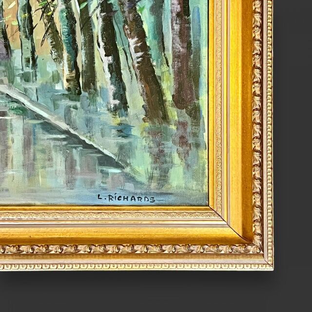 1900年代 キャンバス 絵画
