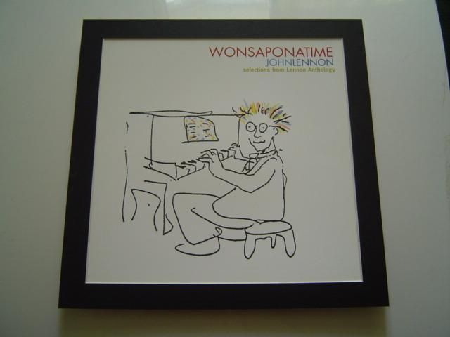 イギリス 21世紀 ポストカード ジョン・レノンのオリジナルレアポスター4枚 EC-15551