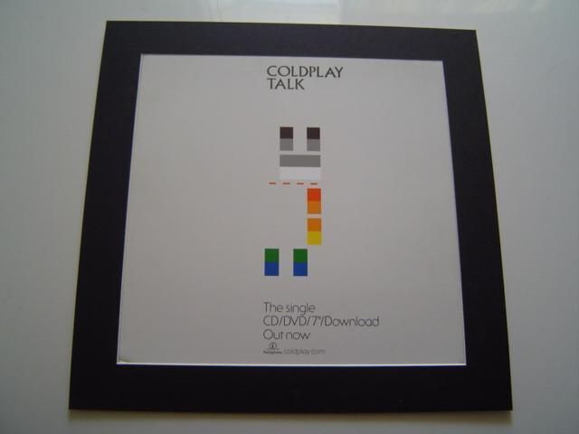 イギリス 21世紀 ポストカード Coldplay オリジナル英国レアポスター 5 枚 EC-15554