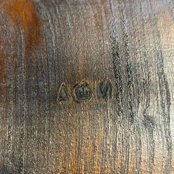 イギリス 1940年代 オーク エルム   キャプテンチェア EC-17548