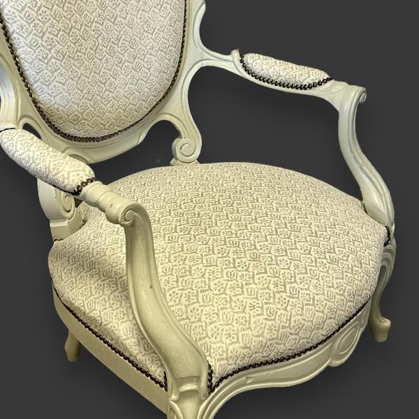 20世紀 ファブリック   ベッドルームチェア EC-17561