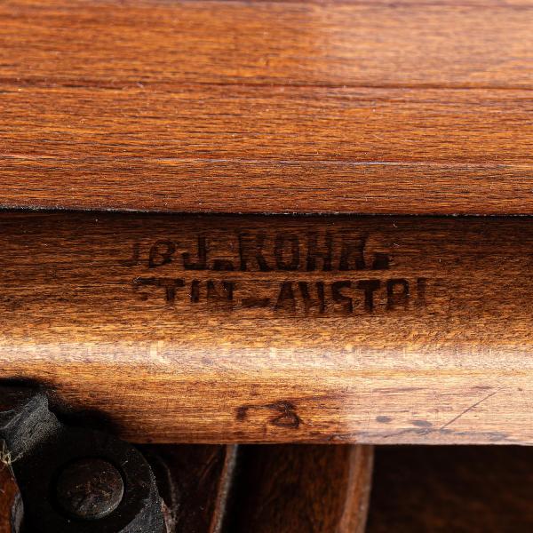 オーストリア 1910年代 ベントウッド   【希少】シアターチェア ペア EC-17605