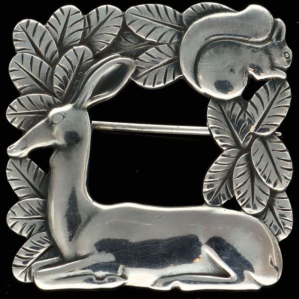 デンマーク 1940年代 シルバー Georg Jensen ジョージ