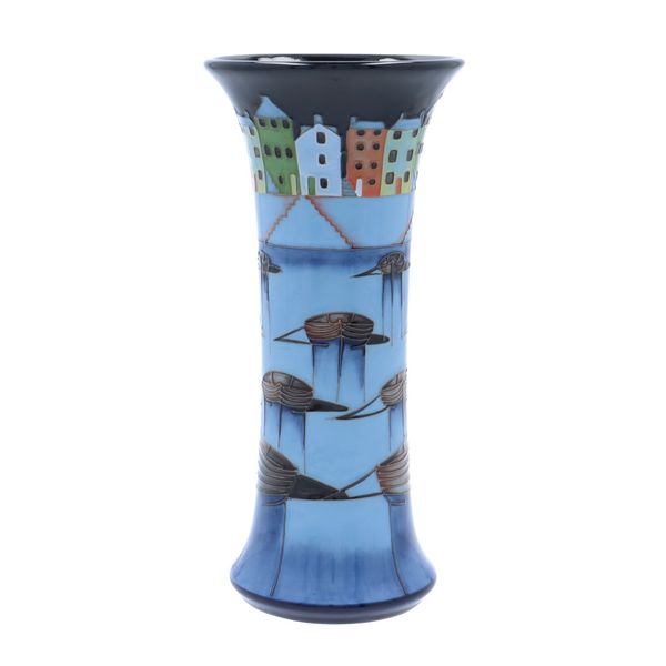 Moorcroft ムーアクラフト　花瓶 イギリス 20世紀 セラミック Moorcroft ムーアクラフト フラワー