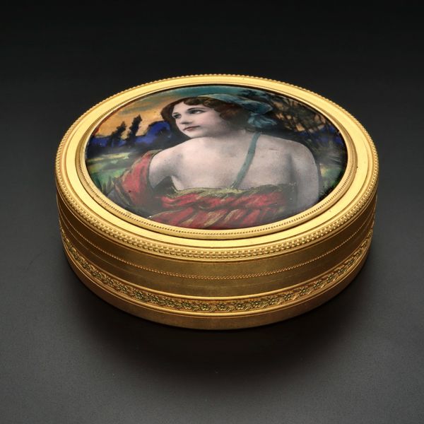 フランス -セラミック Limoges リモージュ トリンケット ボックス