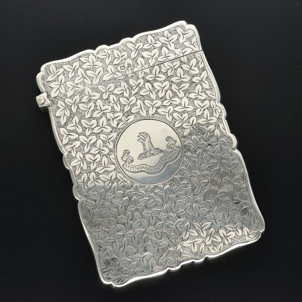 1880年代 シルバー シルバーカードケース