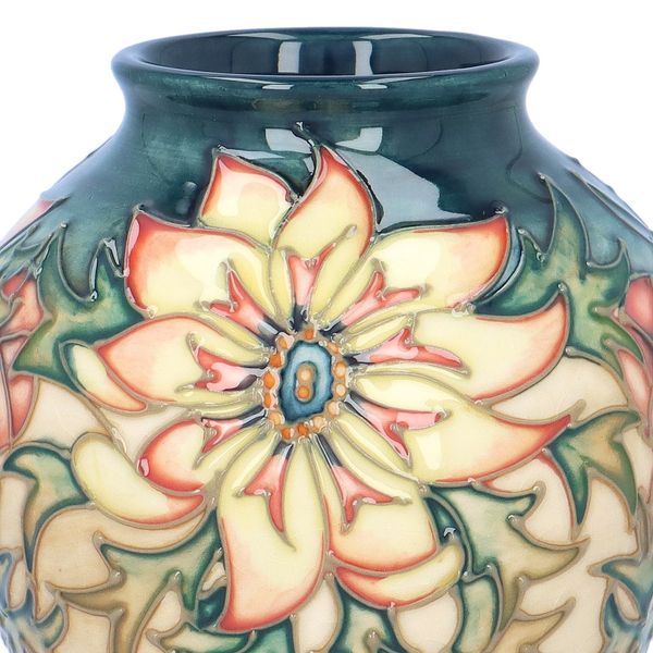 Moorcroft ムーアクラフト　花瓶 イギリス 20世紀 セラミック Moorcroft ムーアクラフト フラワー