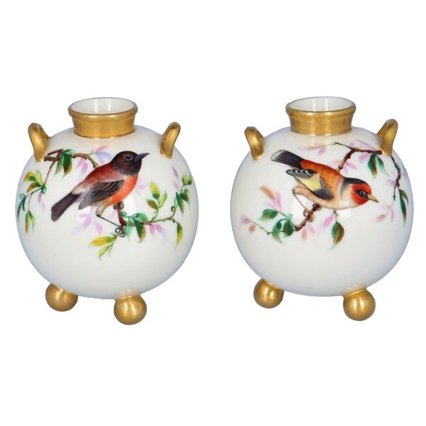 イギリス 19世紀 Royal Worcester ロイヤル ウースター フラワー