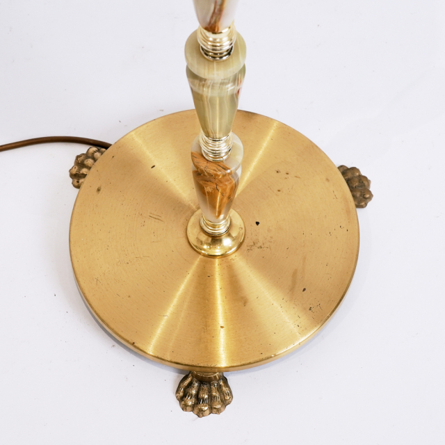 大理石 真鍮 イタリア製 アンティークランプ 真鍮ランプ 大理石ランプ