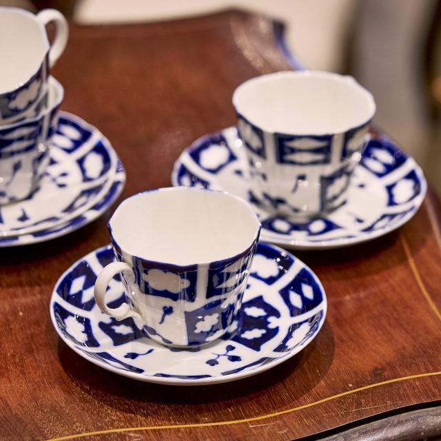 希少　ロイヤルクラウンダービー　ケンダルKendal　トリオB　カップ&amp;ソーサー ROYAL CROWN DERBY (ロイヤルクラウンダービー) カップ&ソーサー