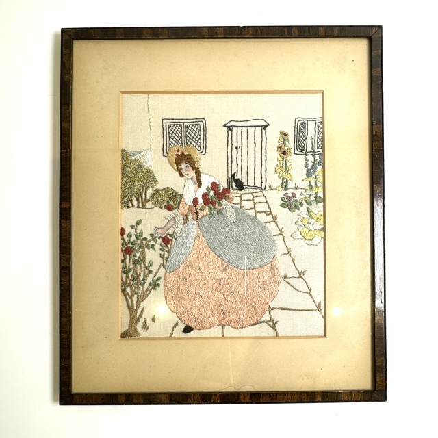 アンティーク絵画 1920年 イギリス シェパード アンティーク絵画 1920年 イギリス シェパード アンティーク絵画