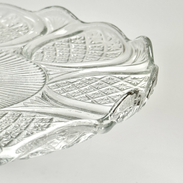 イギリス製　ヴィンテージ ガラスコンポート アンティーク ガラス / コンポート – チェルシーオールド