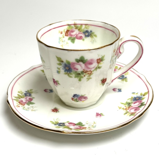 イギリス ビンテージ 磁器 Royal Doulton ロイヤル ドルトン  カップ&ソーサー EC-F507705021