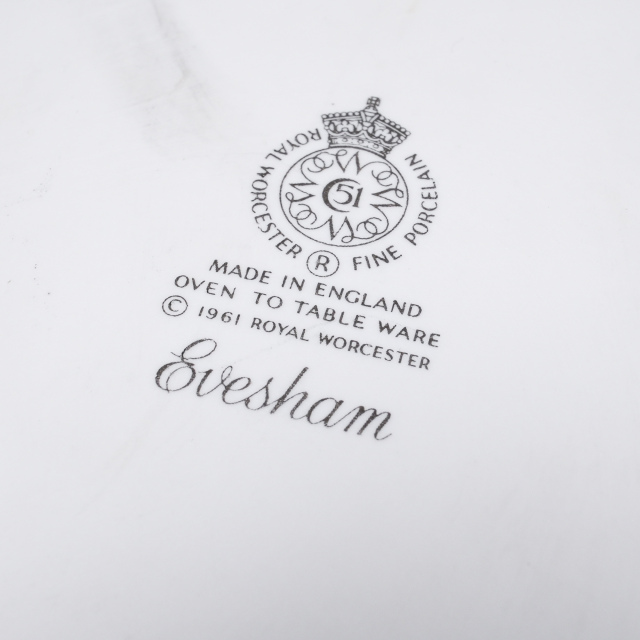 イギリス ビンテージ 陶磁器 Royal Worcester ロイヤル ウースター ディッシュ EC-F707418047-2-1
