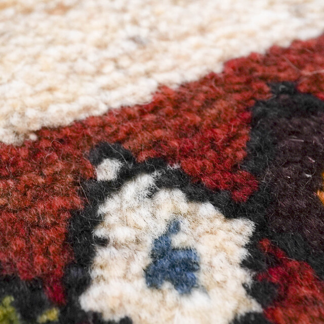 イラン 新品 ウール - オリジナルミニギャッベ EC-G0001