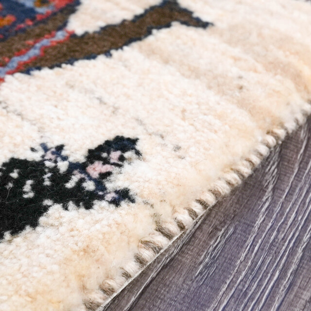 イラン 新品 ウール - オリジナルミニギャッベ EC-G0004