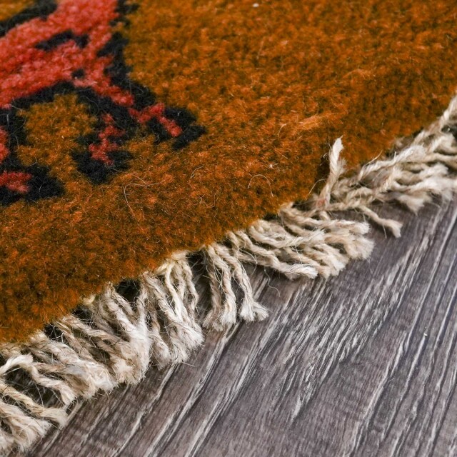 イラン 新品 ウール - オリジナルミニギャッベ EC-G0004