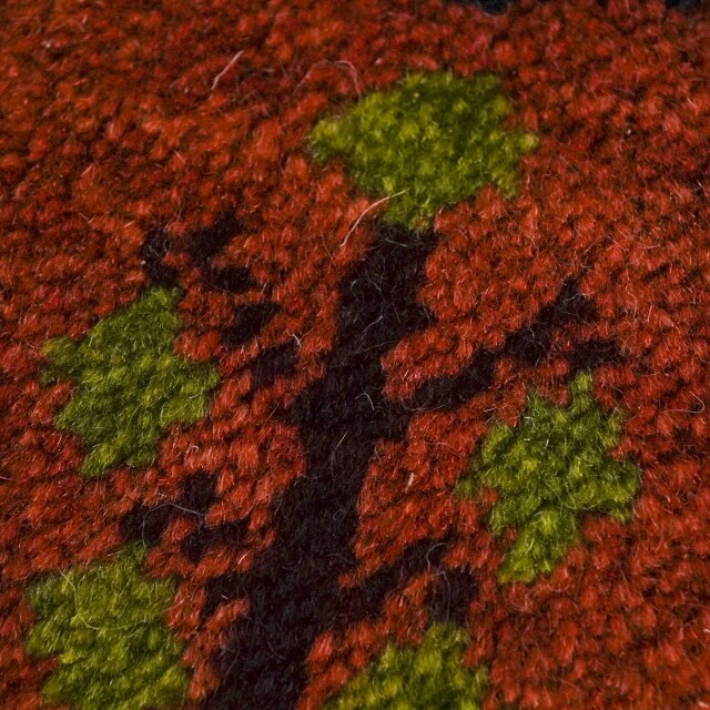 イラン 新品 ウール - オリジナルミニギャッベ EC-G0013