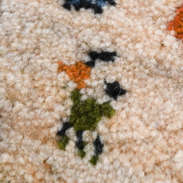 イラン 新品 ウール - オリジナルミニギャッベ EC-G0016