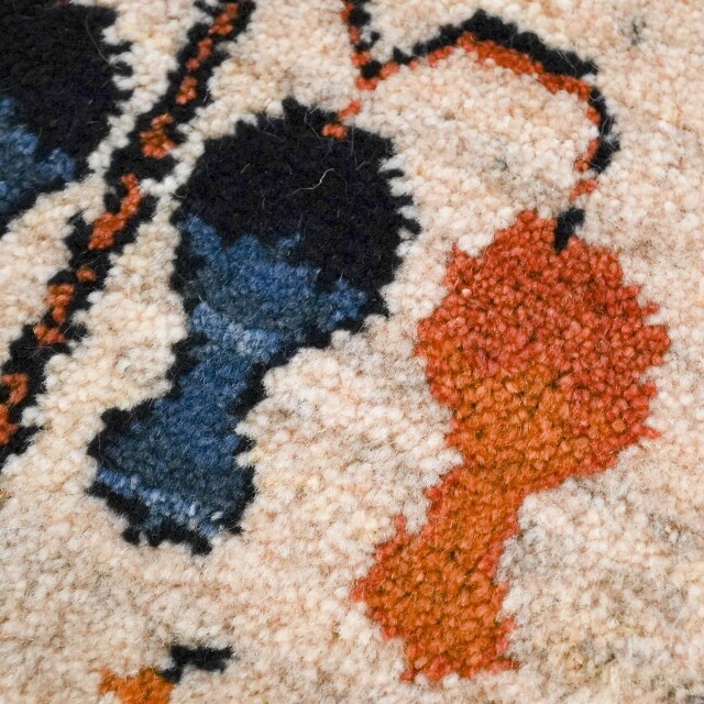 イラン 新品 ウール - オリジナルミニギャッベ EC-G0016