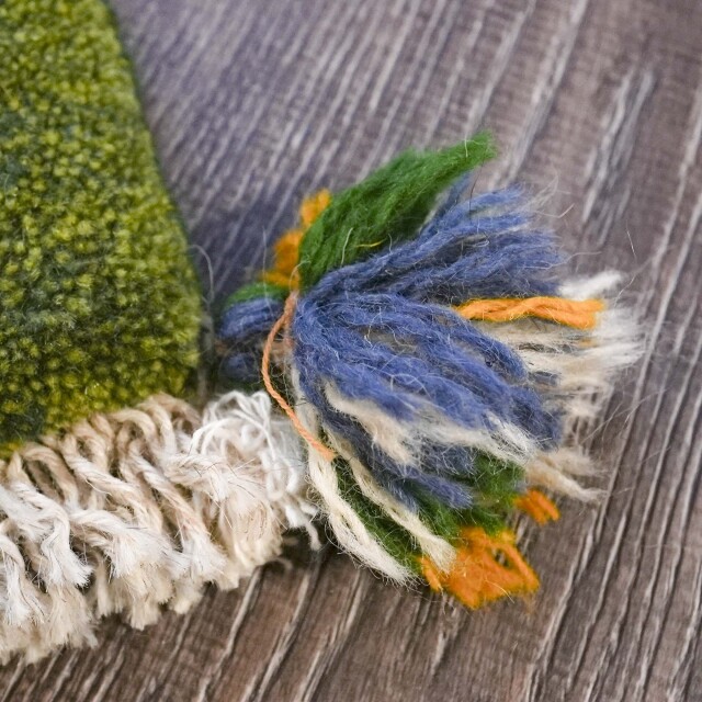 イラン 新品 ウール - オリジナルミニギャッベ EC-G0021