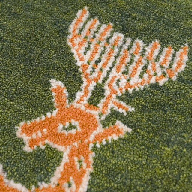 イラン 新品 ウール - オリジナルミニギャッベ EC-G0021