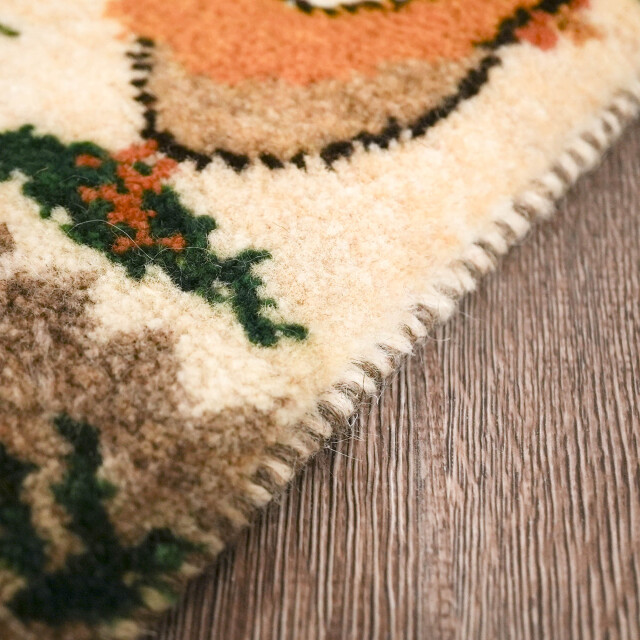 イラン 新品 ウール - オリジナルミニギャッベ EC-G0043