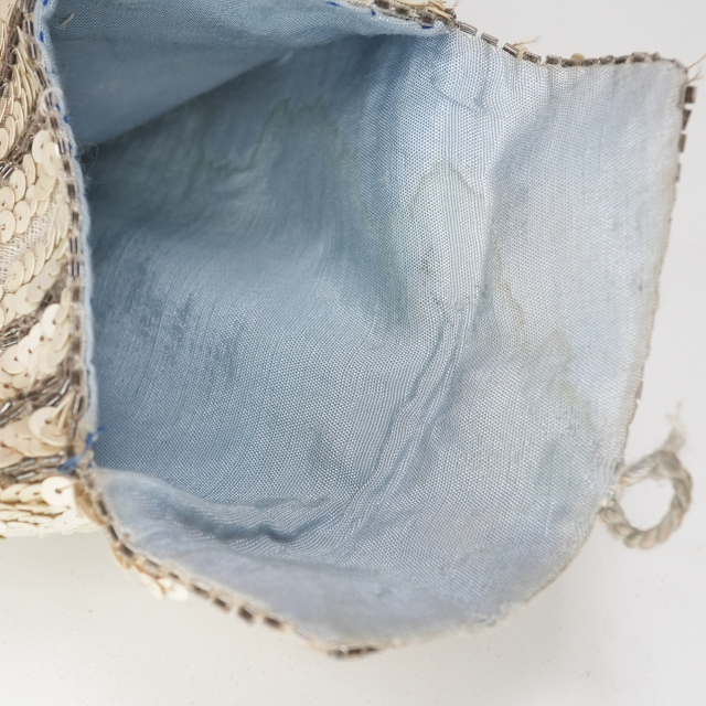 ビンテージ ネット メッシュ ワンピース 80s スパンコール ビーズ 希少  