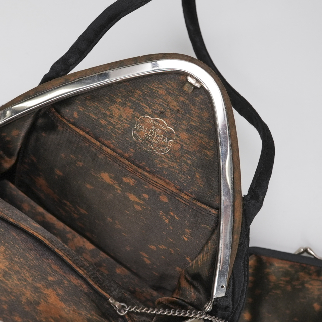 イギリス ビンテージ ファブリック Waldybag ウォルディバッグ 