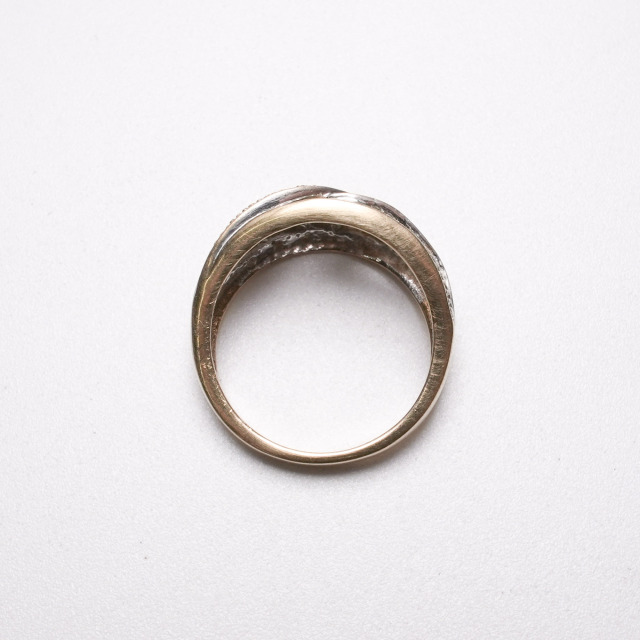 イギリス ビンテージ 天然ダイヤモンド ゴールド - リング EC-G300216056