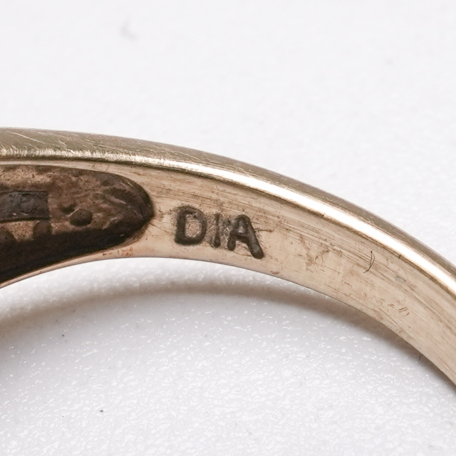 イギリス ビンテージ 天然ダイヤモンド ゴールド - リング EC-G300216056