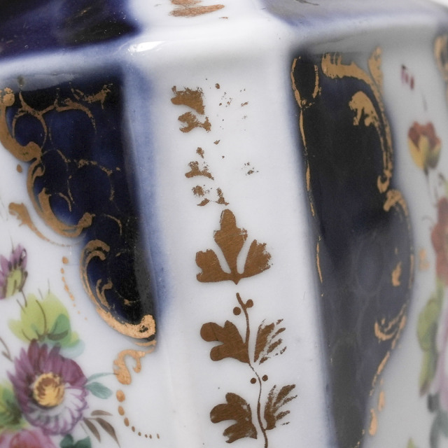 陶磁器　希少 中国陶磁器 | 古染付六角形花鳥文壺 明末 17C | Gallery陽々