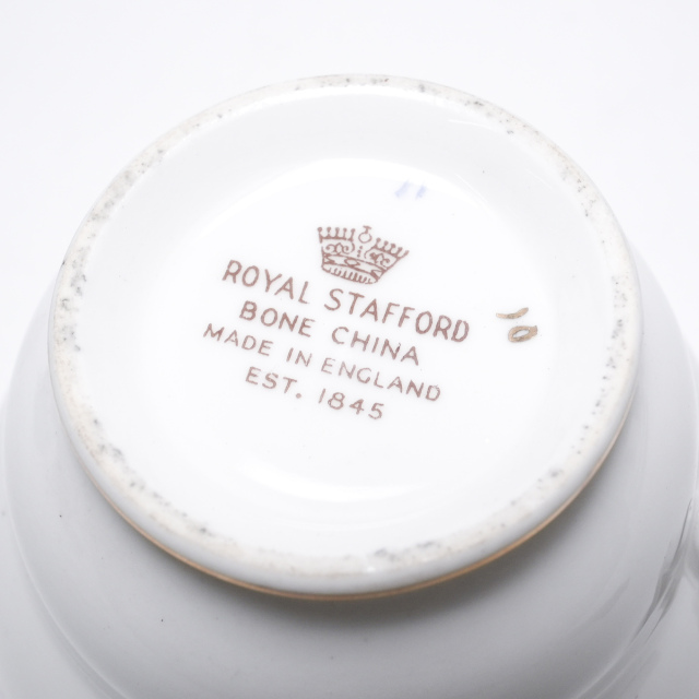イギリス ビンテージ 陶磁器 Crown stafford クラウンスタッフォード トリオ EC-G300230050