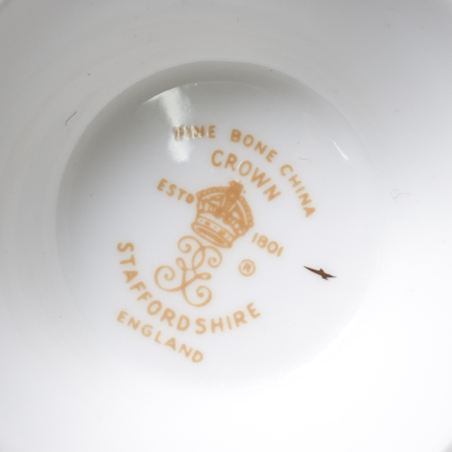 イギリス - 陶磁器 Crown Stafford shire クラウンスタッフォードシャー マグカップ EC-G300230055