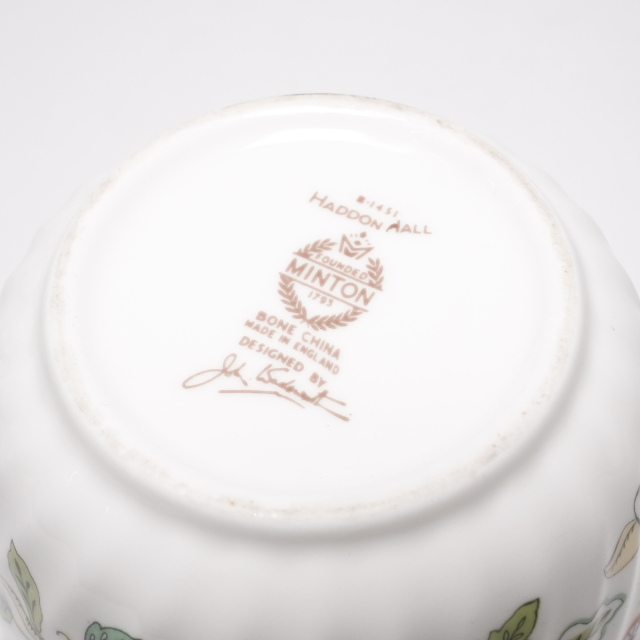 イギリス ビンテージ 陶磁器 Minton ミントン シュガーボウル EC-G300232133-5