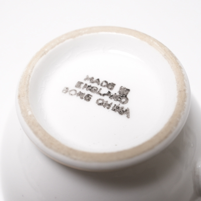 イギリス ビンテージ 陶磁器 - デミタスカップ&ソーサー