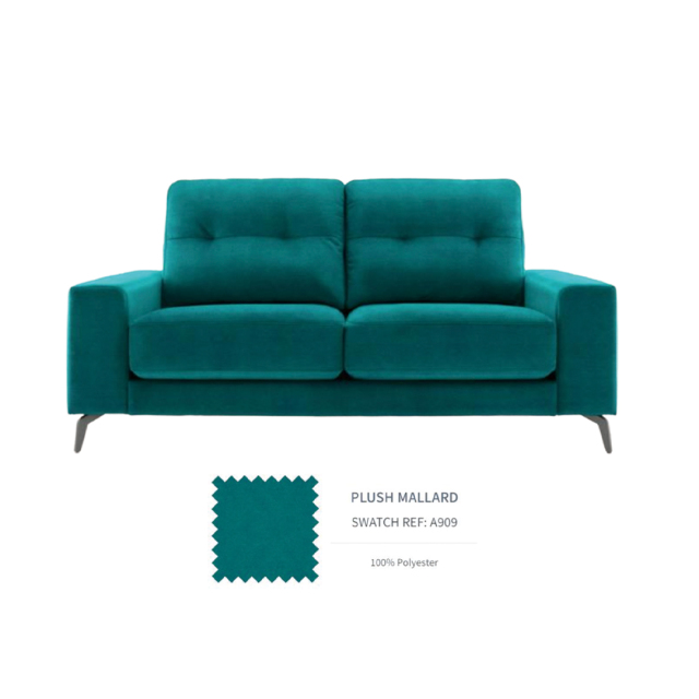 	G-PLAN ジープラン CONNIE スモールソファ A909 PLUSH MALLARD SMALL SOFA イギリス 新品  ポリエステル  EC-GP2101