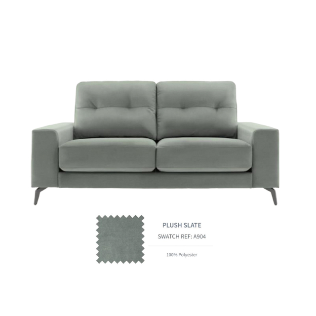 	G-PLAN ジープラン CONNIE スモールソファ A904 PLUSH SLATE SMALL SOFA イギリス 新品  ポリエステル  EC-GP2104