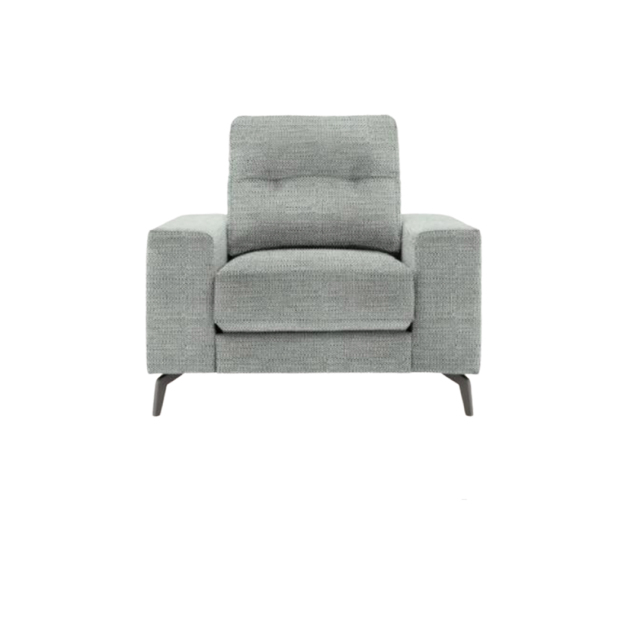 	G-PLAN ジープラン CONNIE チェア A182 LAGOON SLATE CHAIR イギリス 新品  ポリエステル94% ビスコース6%  EC-GP2106