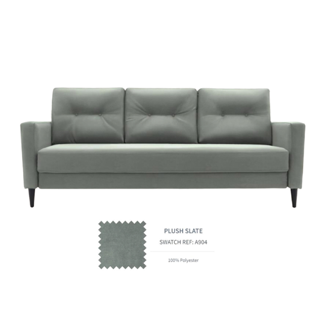 	G-PLAN ジープラン ELEANOR ソファベッド A904 PLUSH SLATE SOFABED イギリス 新品  ポリエステル  EC-GP2107