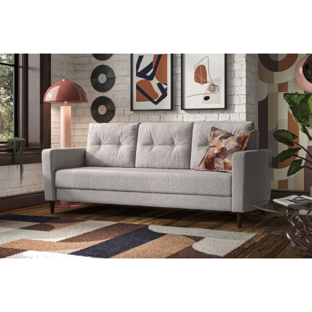 	G-PLAN ジープラン ELEANOR ソファベッド A904 PLUSH SLATE SOFABED イギリス 新品  ポリエステル  EC-GP2107