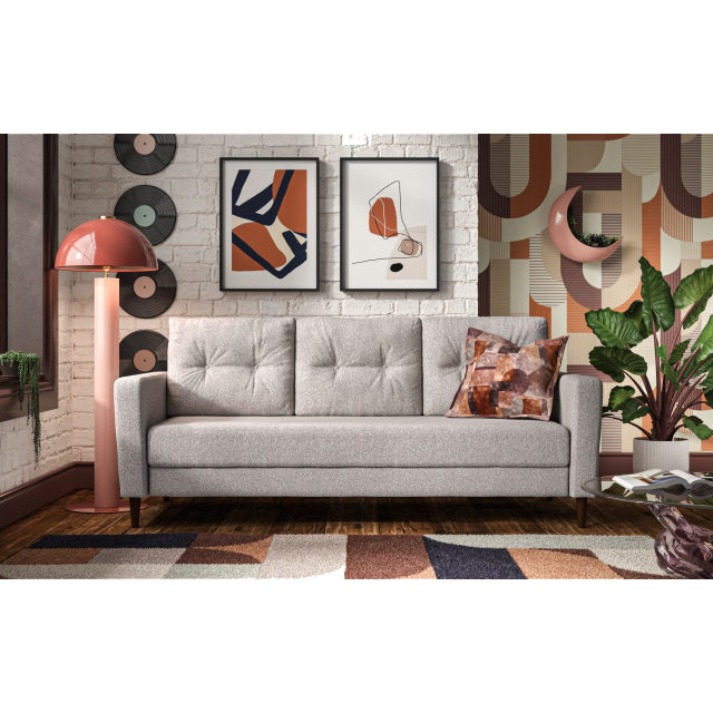 	G-PLAN ジープラン ELEANOR ソファベッド A904 PLUSH SLATE SOFABED イギリス 新品  ポリエステル  EC-GP2107