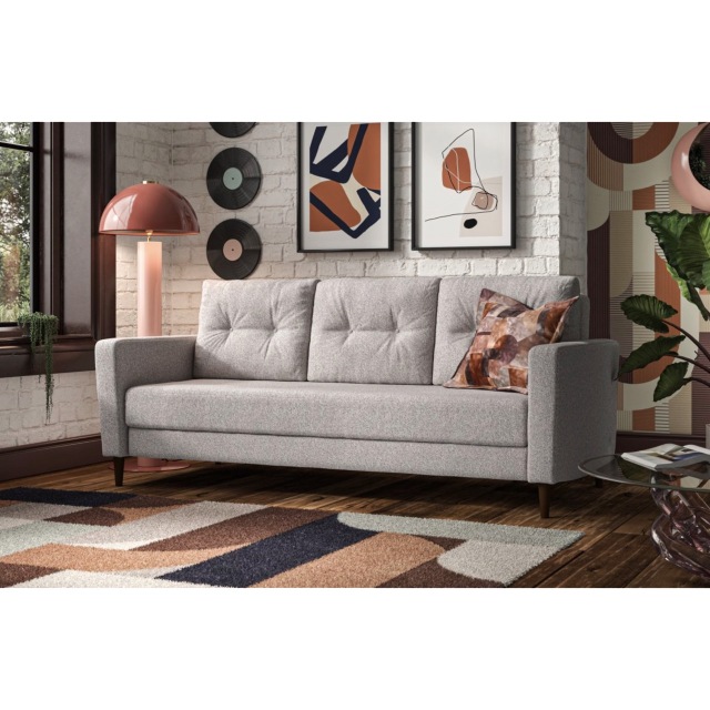 	G-PLAN ジープラン ELEANOR ソファベッド A182 LAGOON SLATE SOFABED イギリス 新品  ポリエステル94% ビスコース6%  EC-GP2108