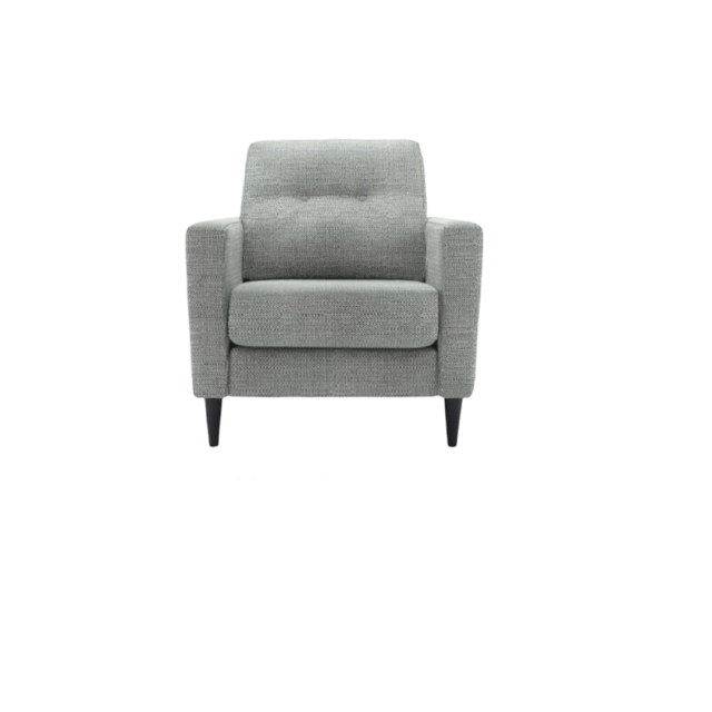 	G-PLAN ジープラン ELEANOR チェア A182 LAGOON SLATE CHAIR イギリス 新品  ポリエステル94% ビスコース6%  EC-GP2112
