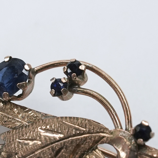 ◇Antigona Paris ブローチ ビンテージ ゴールドカラー×ブラック 80s ORENA PARIS オレナ ブローチ ゴールド ヴィンテージ | Blue