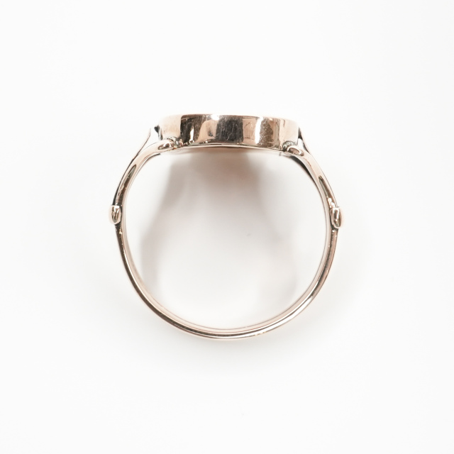 イタリア 1800年代 天然カルセドニー - - リング EC-ITA0203-004