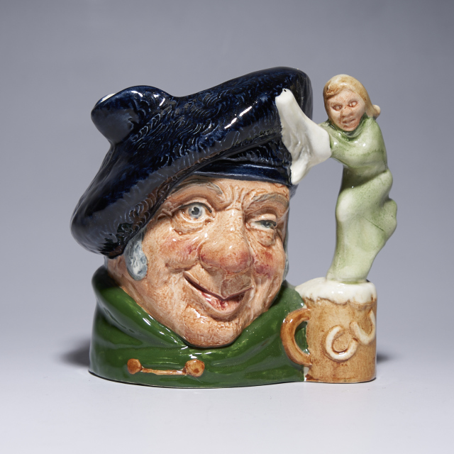 イギリス vintage 陶器 Royal Doulton ロイヤル ドルトン トビージャグ EC-JF0363